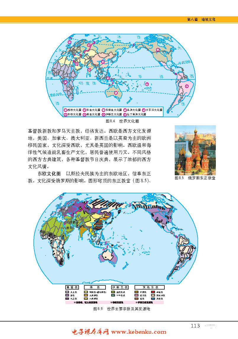 世界九个地域文化圈图片