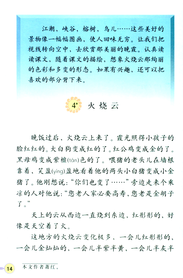 火烧云在线阅读